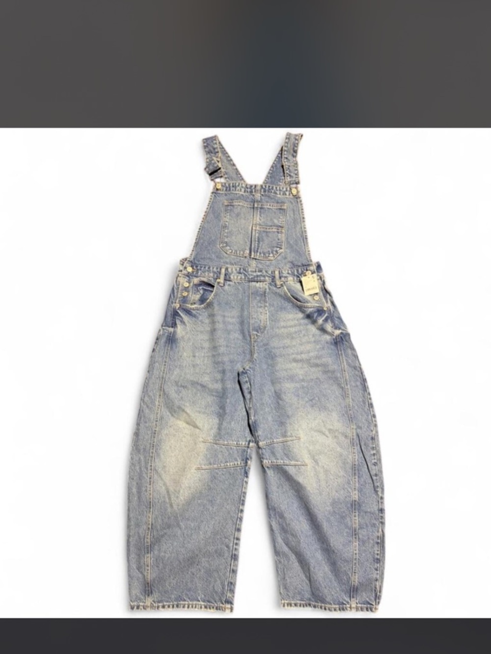 Sold- Similar Items in Closet!
NWT Free People Good Luck Barrel Overalls - Picture 5 of 6